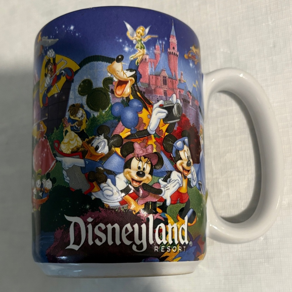 Disneyland Resort Mug with 3D Characters